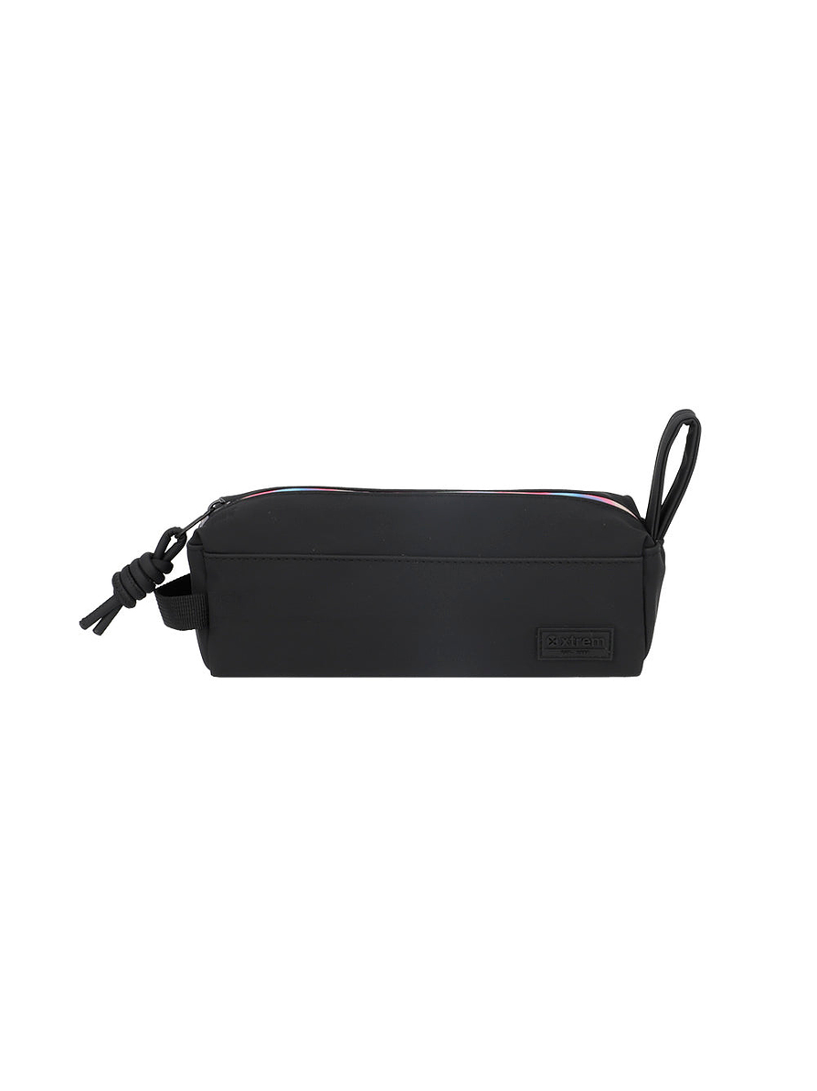 Cartuchera Xtrem Webster Negra/Multicolor 1