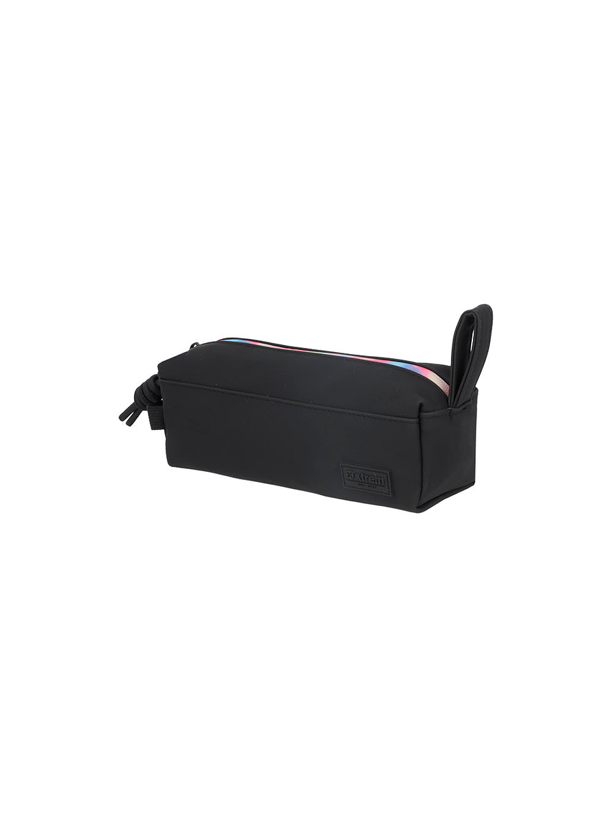 Cartuchera Xtrem Webster Negra/Multicolor 2