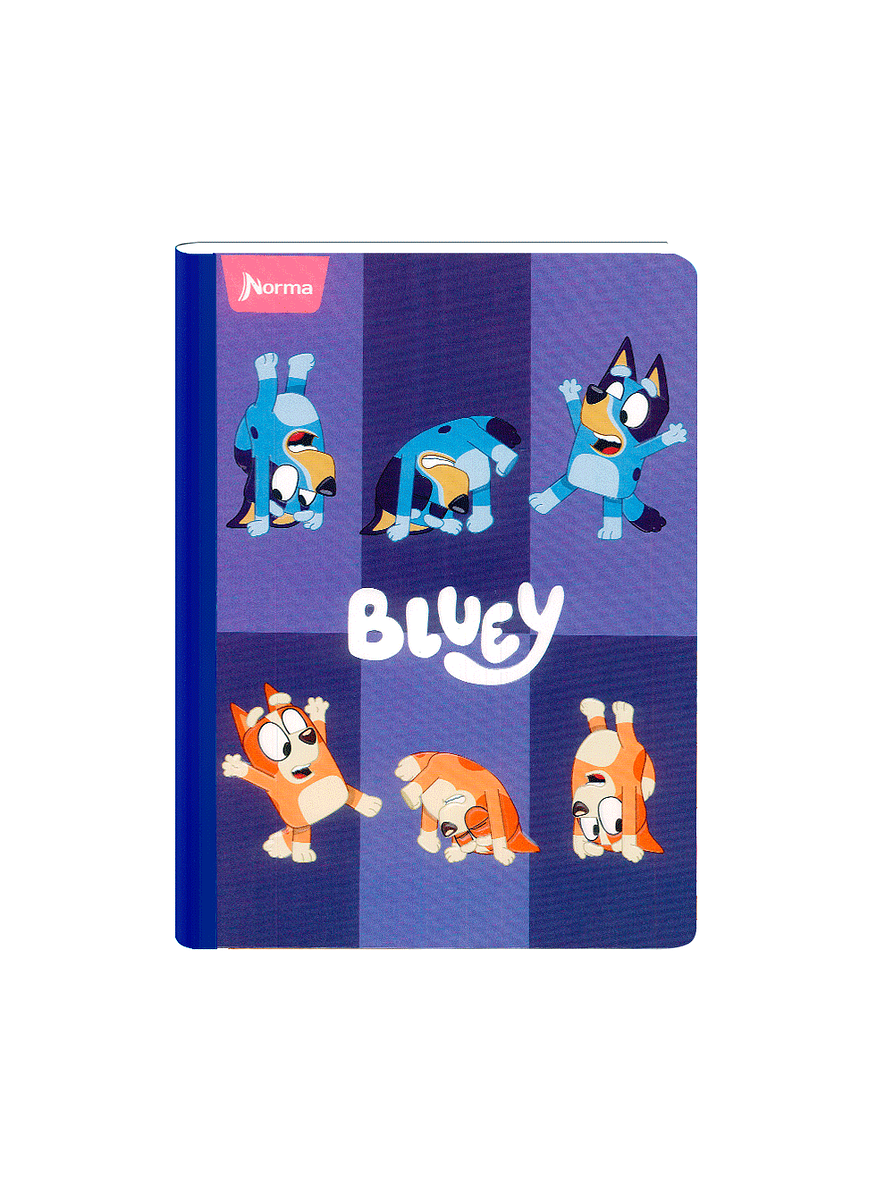 Cuaderno Cosido Bluey 100 Hojas Líneas 1