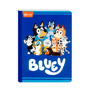 Cuaderno Cosido Bluey 100 Hojas Líneas