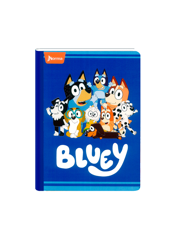 Cuaderno Cosido Bluey 100 Hojas Líneas 2