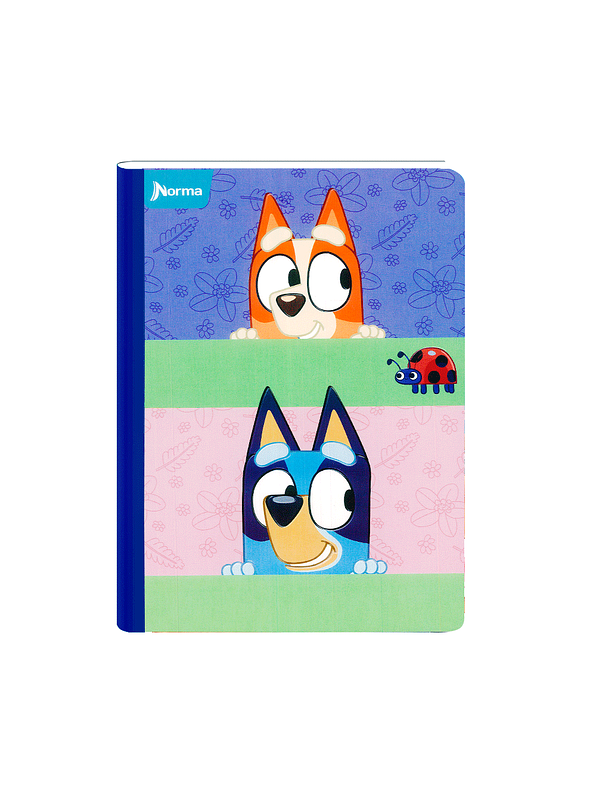 Cuaderno Cosido Bluey 100 Hojas Líneas 3