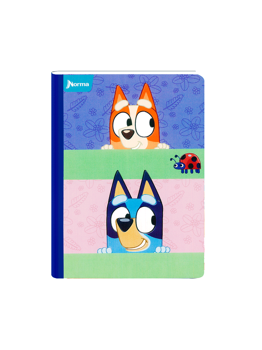 Cuaderno Cosido Bluey 100 Hojas Líneas 3
