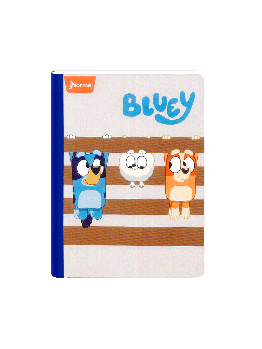 Cuaderno Cosido Bluey 100 Hojas Líneas 5