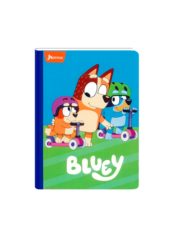 Cuaderno Cosido Bluey 100 Hojas Líneas 7