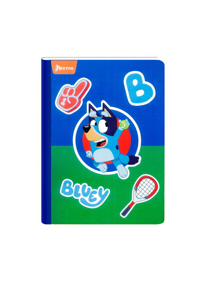 Cuaderno Cosido Bluey 100 Hojas Líneas 8