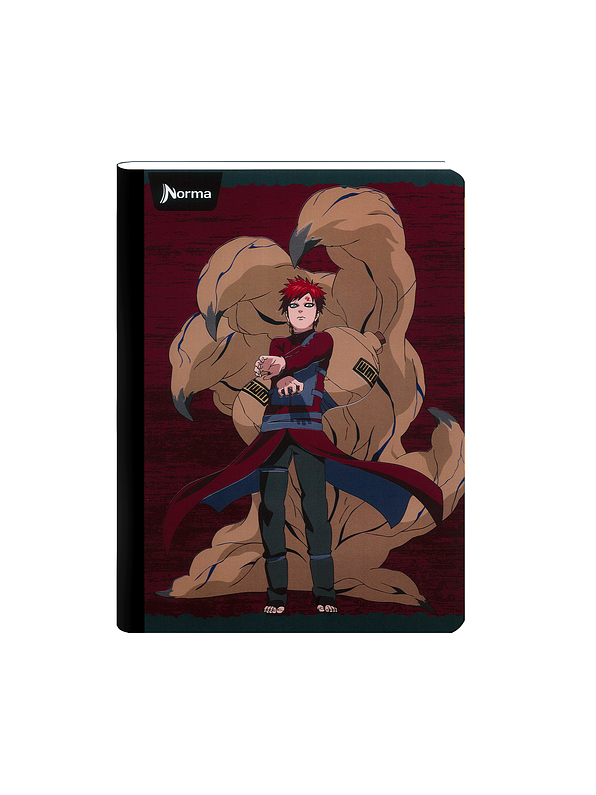 Cuaderno Cosido Naruto 50 Hojas Cuadros  6
