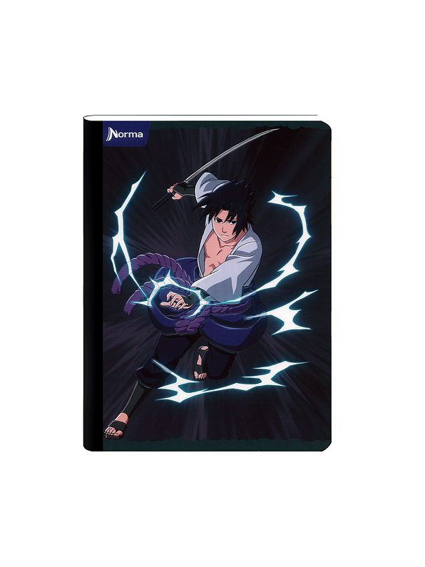 Cuaderno Cosido Naruto 50 Hojas Cuadros  7