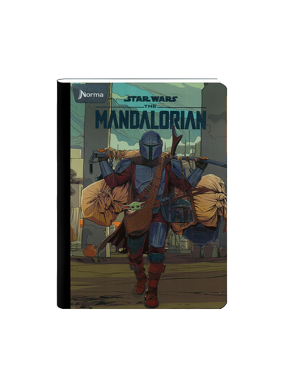 Cuaderno Cosido The Mandalorian 100 Hojas Cuadros  3