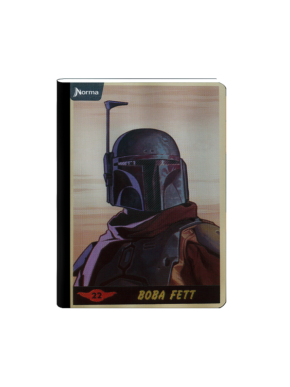 Cuaderno Cosido The Mandalorian 100 Hojas Cuadros  4