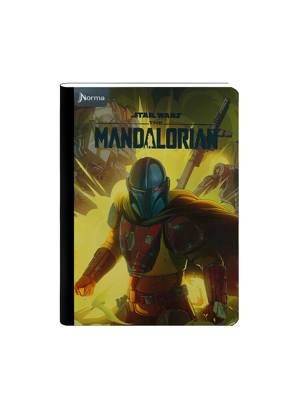 Cuaderno Cosido The Mandalorian 100 Hojas Cuadros  5