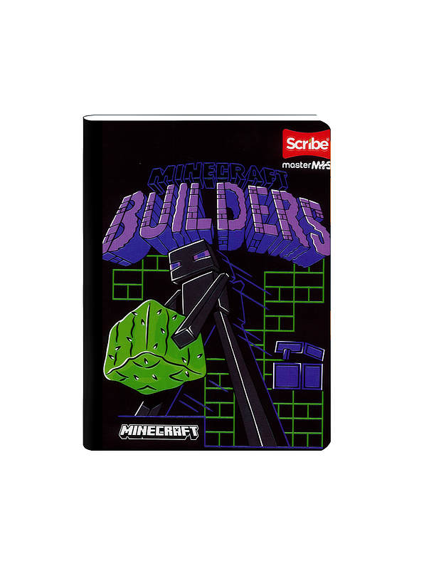 Cuaderno Cosido Minecraft 50 Hojas Cuadros  6