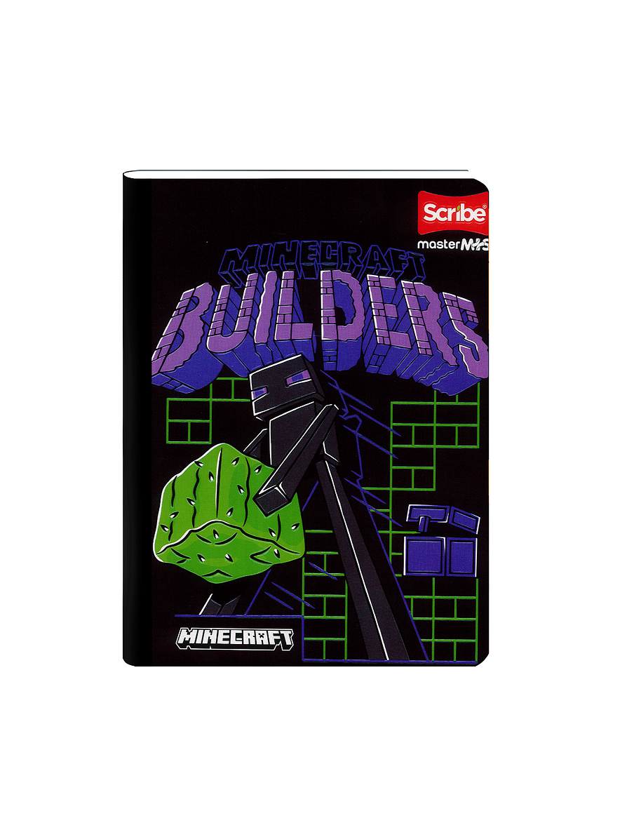 Cuaderno Cosido Minecraft 50 Hojas Cuadros  6