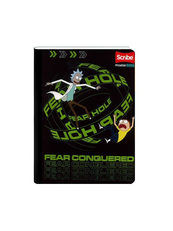 Cuaderno Cosido Scribe Ricky and Morty 100 Hojas Doble Linea 4