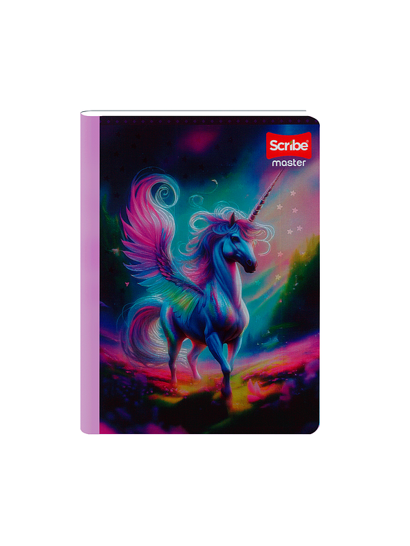 Cuaderno Cosido Master Mas Femenino 100 Hojas Cuadros 5