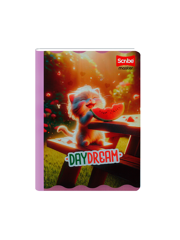 Cuaderno Cosido Master Mas Femenino 100 Hojas Cuadros 7