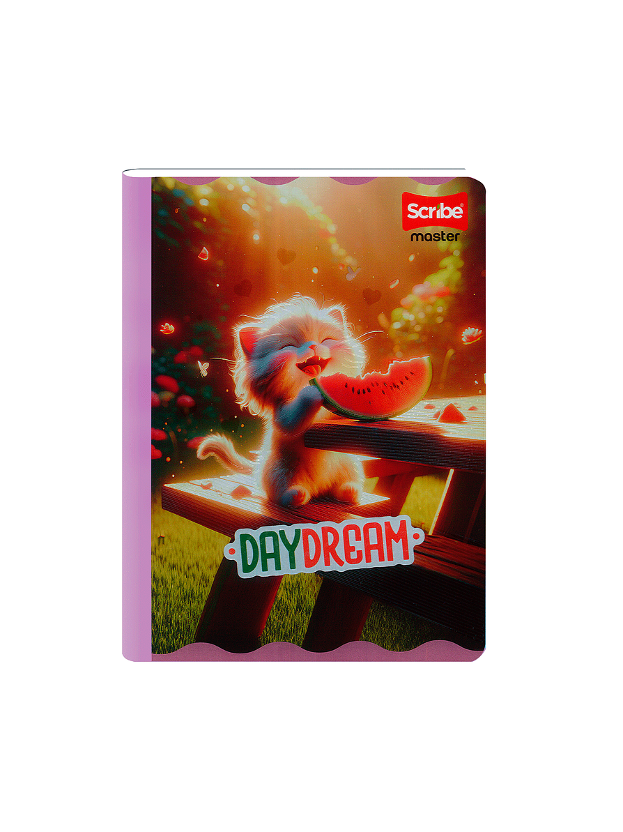 Cuaderno Cosido Master Mas Femenino 100 Hojas Cuadros 7