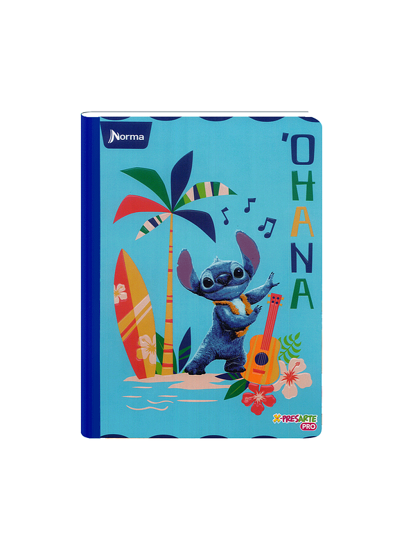 Cuaderno Cosido Norma X-Presarte Stitch 50 Hojas Cuadros 6