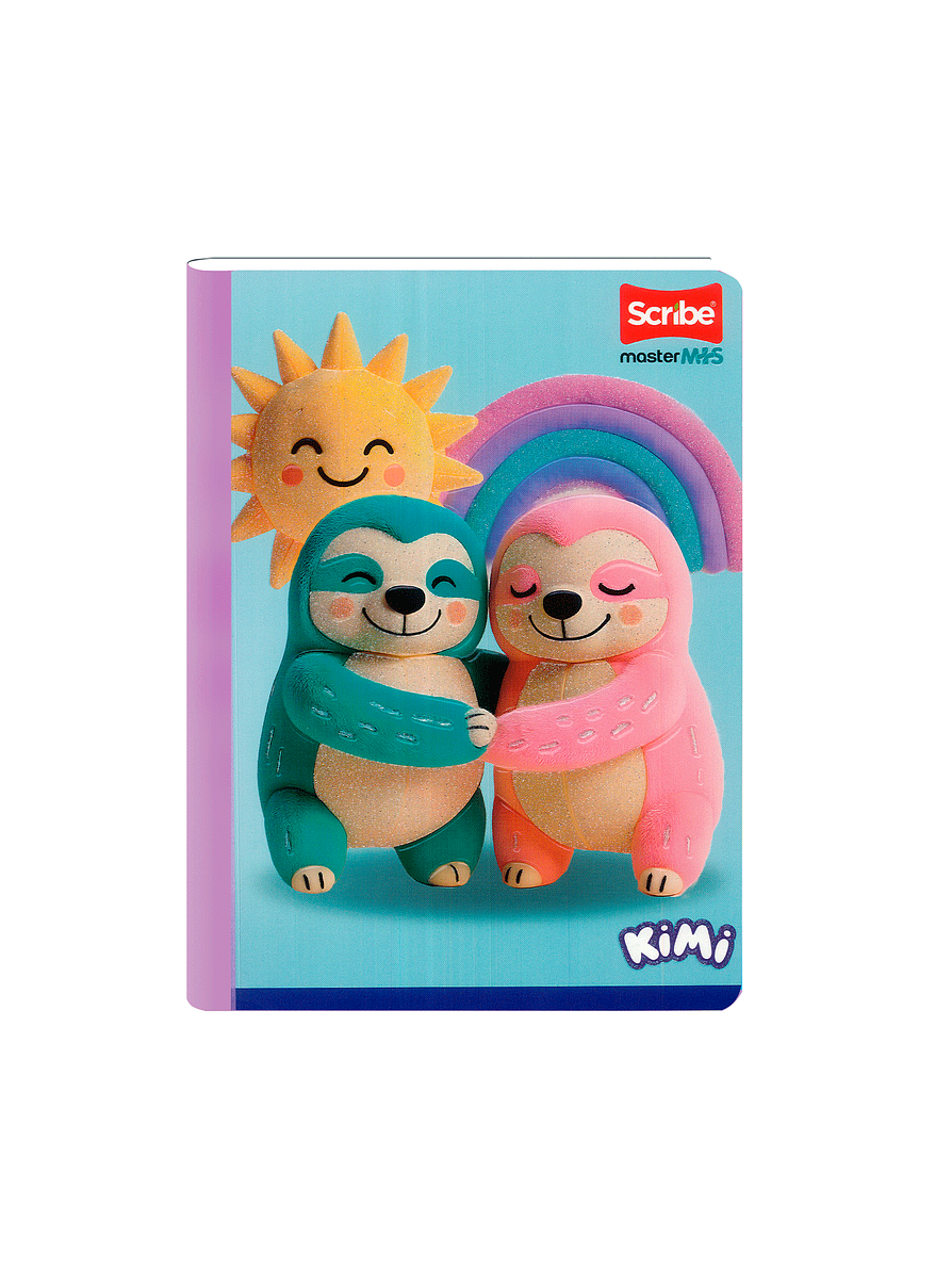 Cuaderno Cosido Kimi 50 Hojas Líneas  1