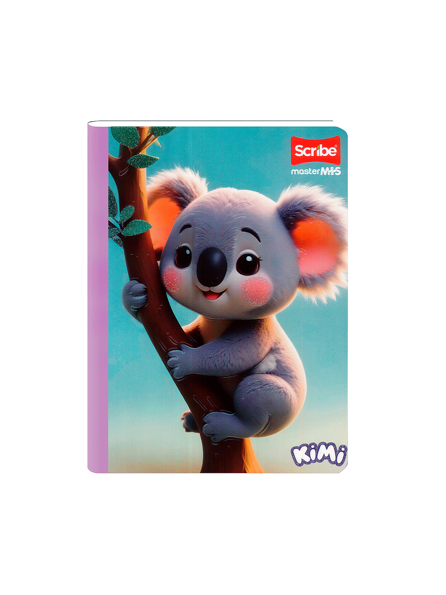 Cuaderno Cosido Kimi 50 Hojas Líneas  3