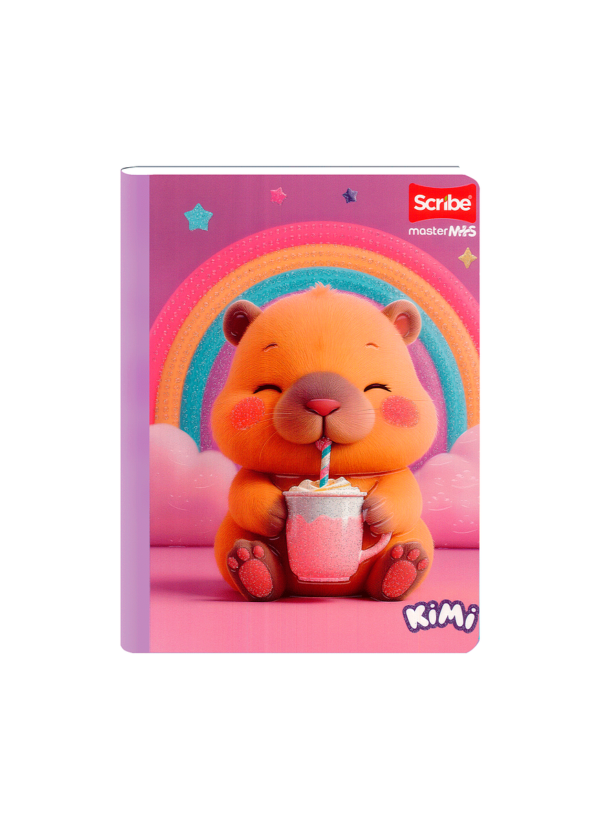 Cuaderno Cosido Kimi 50 Hojas Líneas  4