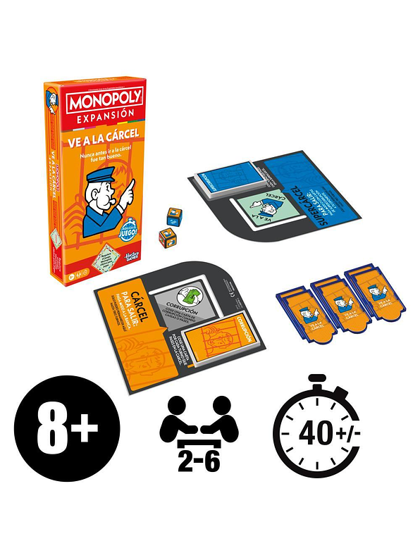 Monopoly Expansión Go To Jail  2