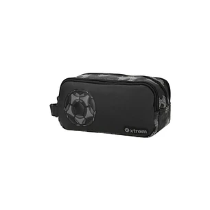 Cartuchera Xtrem University Negra Fútbol 