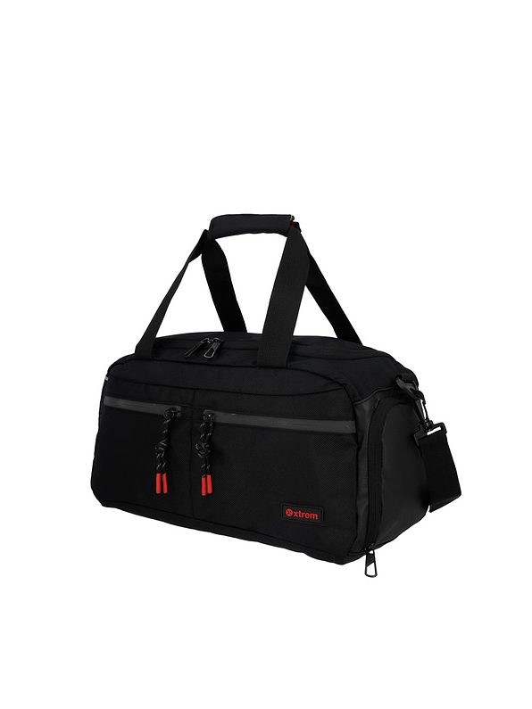 Bolso Deportivo Xtrem Quest Negro/Rojo  2