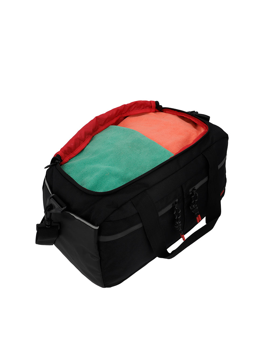 Bolso Deportivo Xtrem Quest Negro/Rojo  3