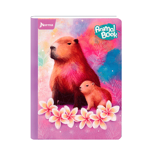 Cuaderno Cosido Norma Animal Book 100 Hojas Cuadros 