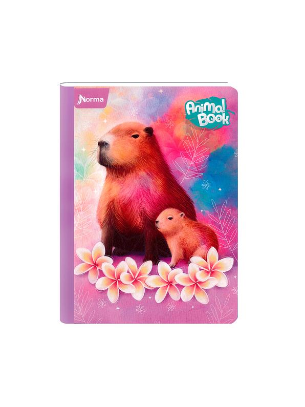 Cuaderno Cosido Norma Animal Book 100 Hojas Cuadros  2