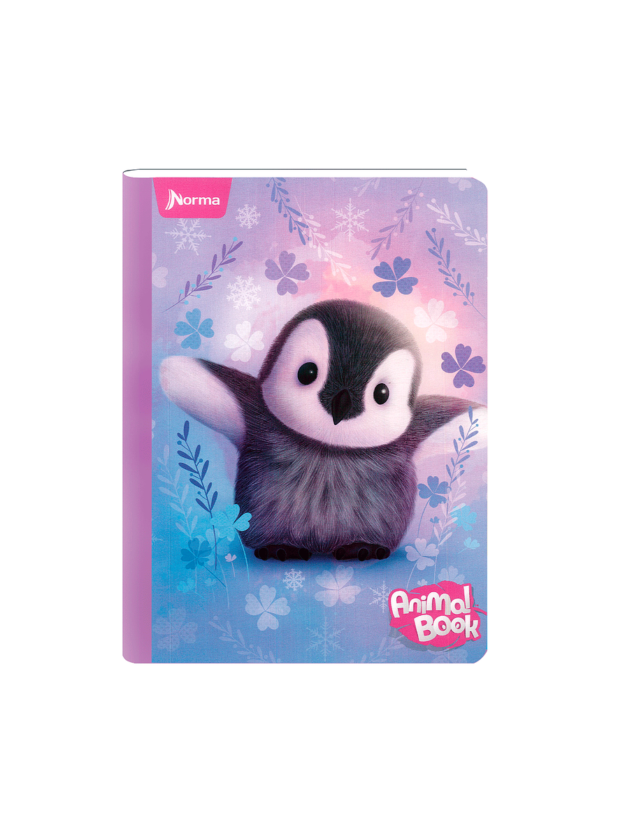 Cuaderno Cosido Norma Animal Book 100 Hojas Cuadros  9