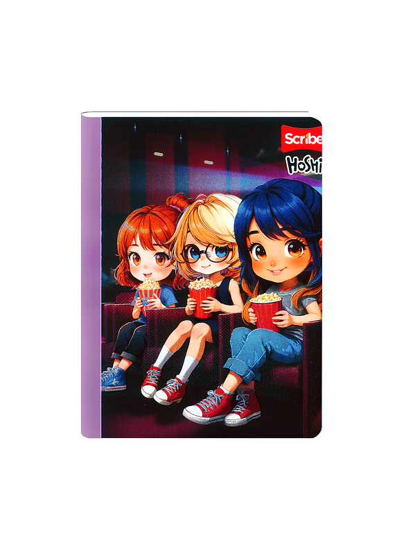 Cuaderno Cosido Scribe Hoshi 50 Hojas Lineas 5