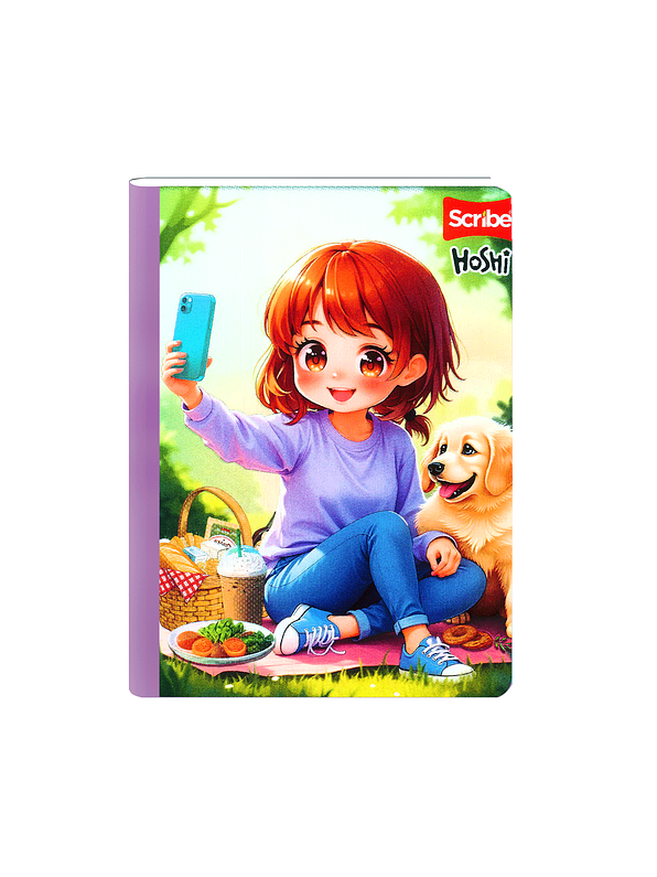 Cuaderno Cosido Scribe Hoshi 50 Hojas Lineas 2