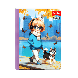 Cuaderno Cosido Scribe Hoshi 50 Hojas Lineas