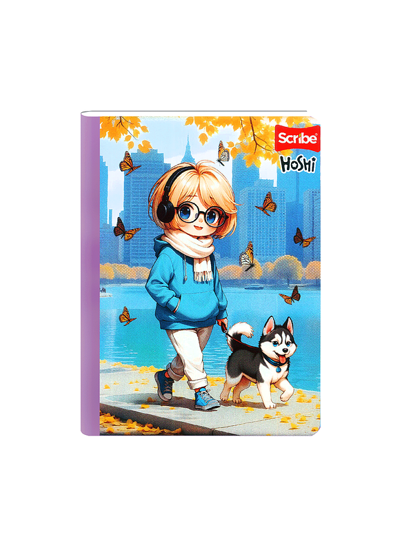 Cuaderno Cosido Scribe Hoshi 50 Hojas Lineas 1