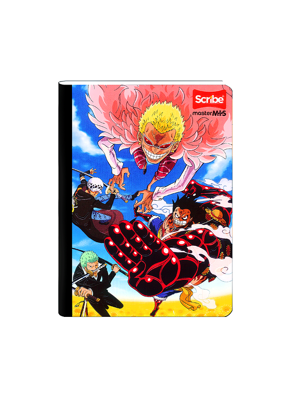 Cuaderno Cosido One Piece 100 Hojas Cuadros 2
