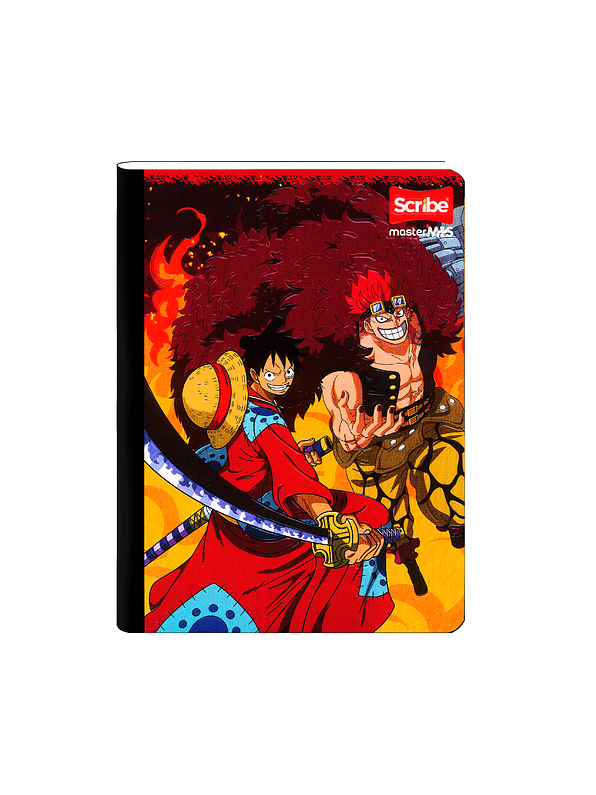 Cuaderno Cosido One Piece 100 Hojas Cuadros 4