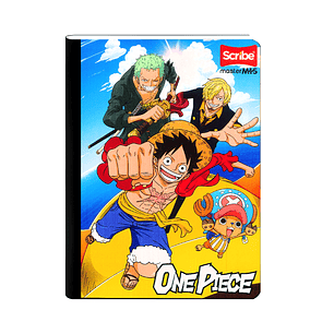 Cuaderno Cosido One Piece 100 Hojas Cuadros
