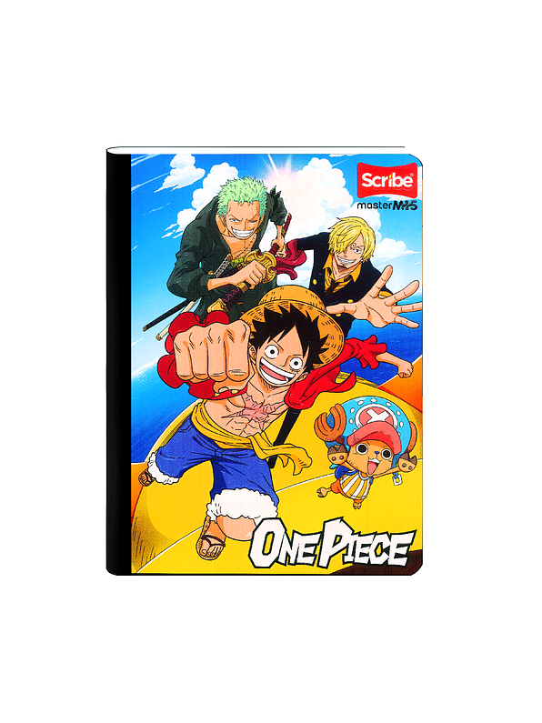 Cuaderno Cosido One Piece 100 Hojas Cuadros 1