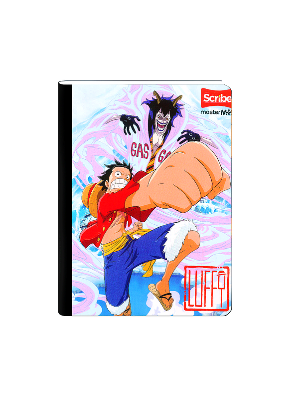 Cuaderno Cosido One Piece 100 Hojas Cuadros 6