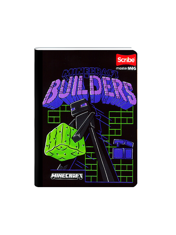 Cuaderno Cosido Scribe Minecraft 100 Hojas lineas 1