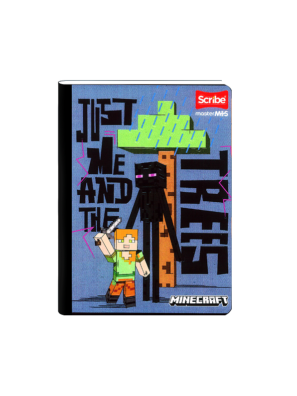Cuaderno Cosido Scribe Minecraft 100 Hojas lineas 4