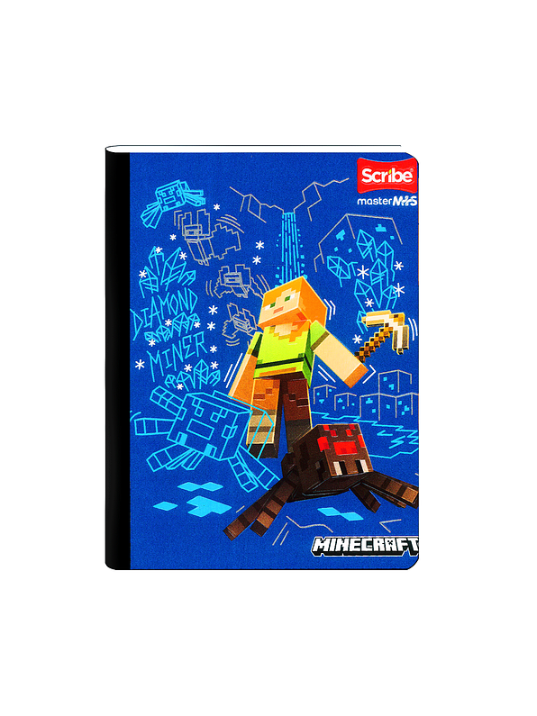Cuaderno Cosido Scribe Minecraft 100 Hojas lineas 5