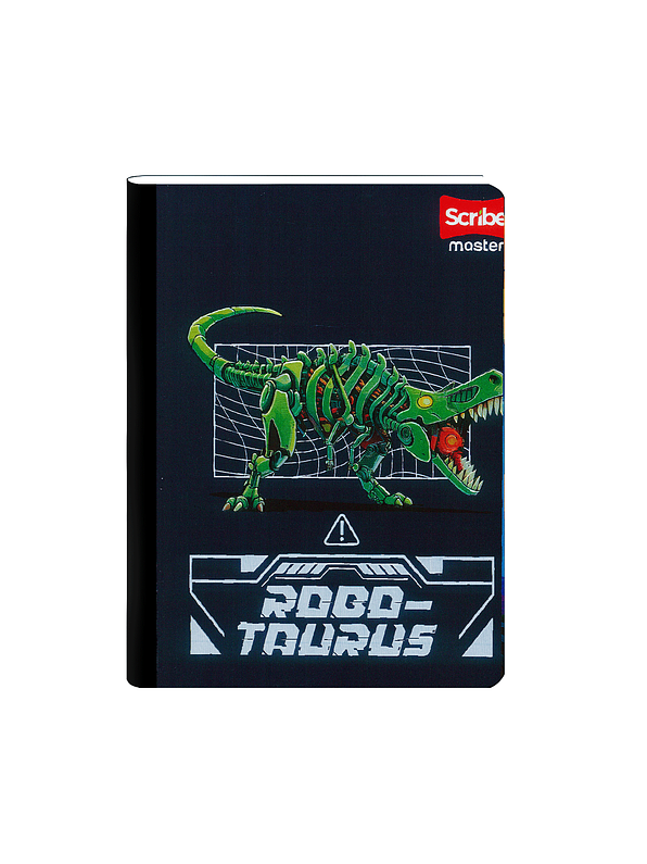 Cuaderno Cosido Scribe Masculino 100 Hojas Lineas 4