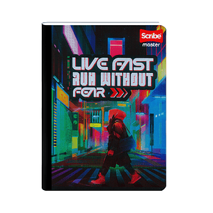 Cuaderno Cosido Scribe Masculino 100 Hojas Lineas