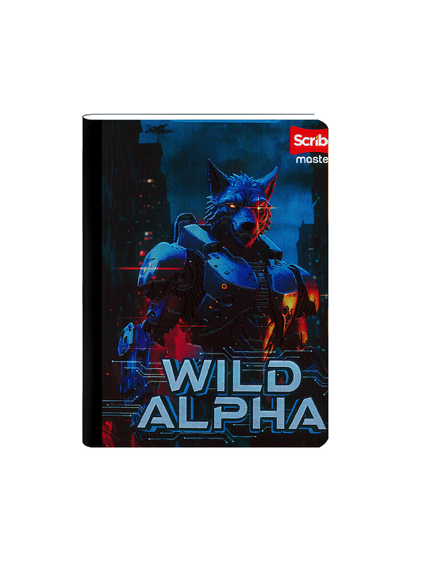 Cuaderno Cosido Scribe Masculino 100 Hojas Lineas 7