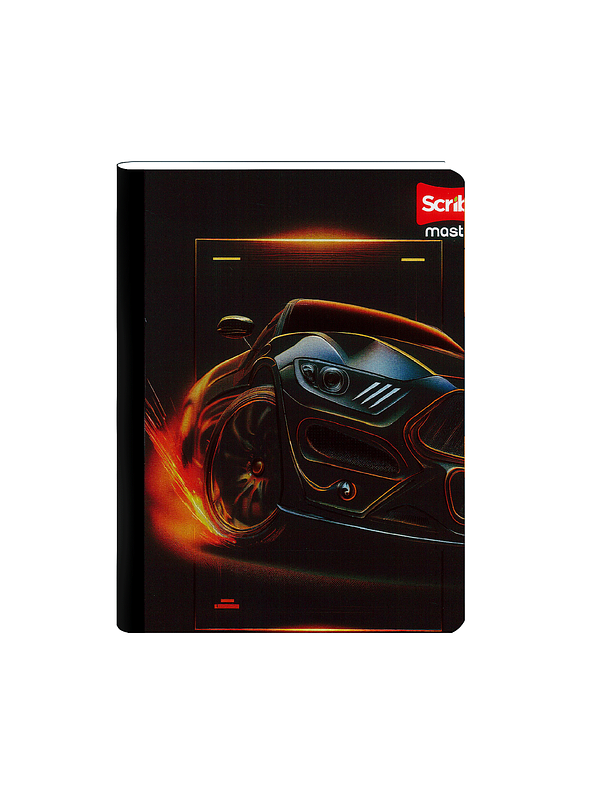 Cuaderno Cosido Scribe Masculino 50 Hojas Lineas  3