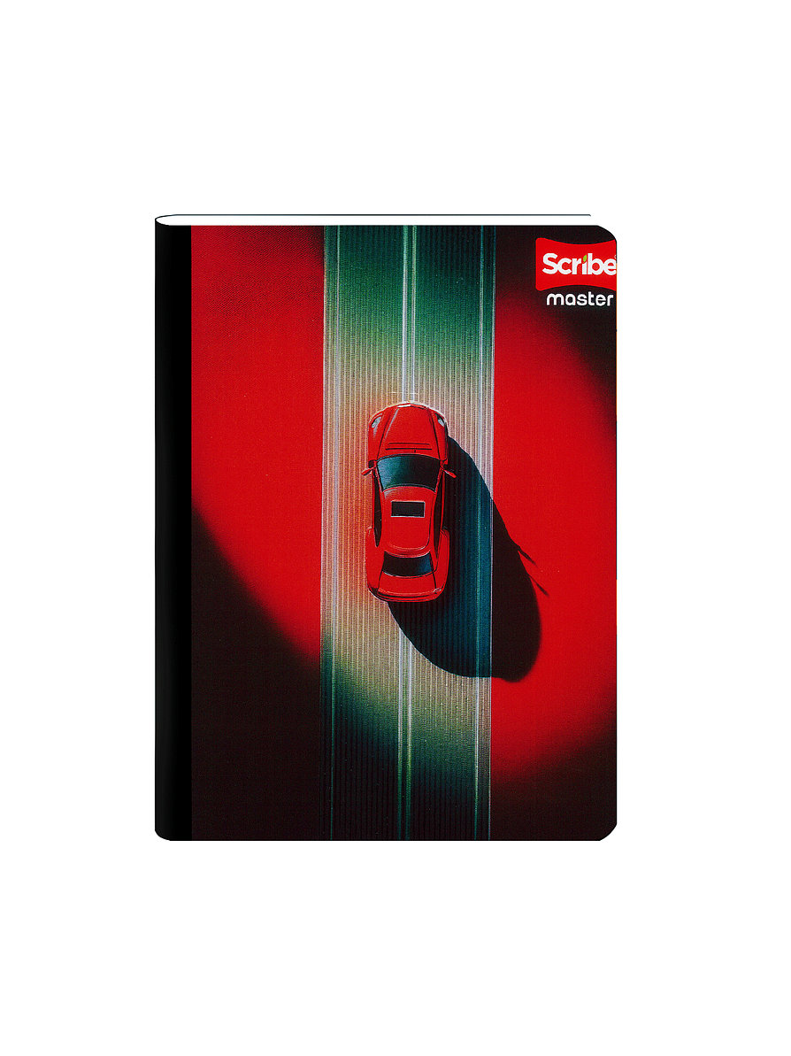 Cuaderno Cosido Scribe Masculino 50 Hojas Lineas  5