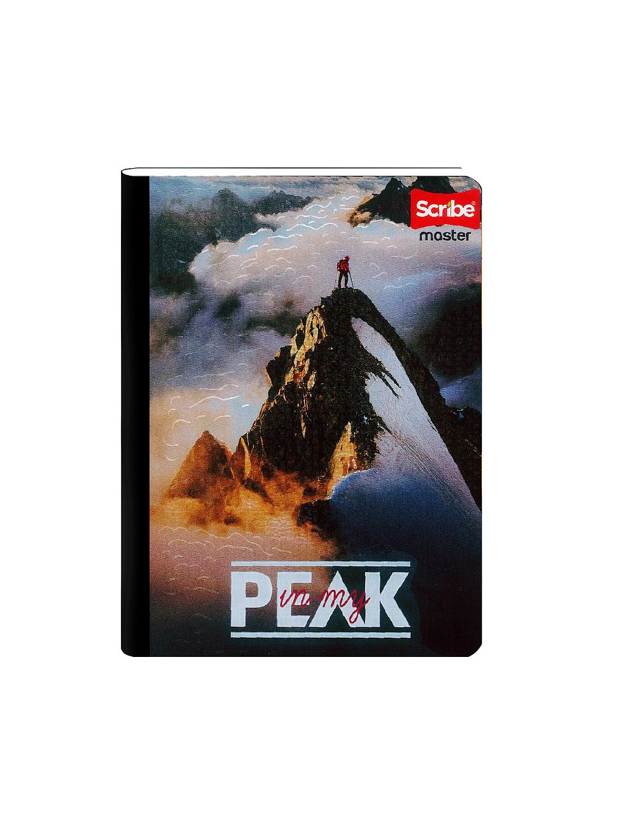 Cuaderno Cosido Scribe Masculino 50 Hojas Lineas  6